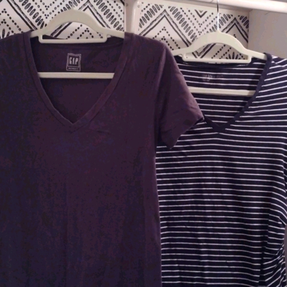 Lot of 2. Gap small maternity t shirts